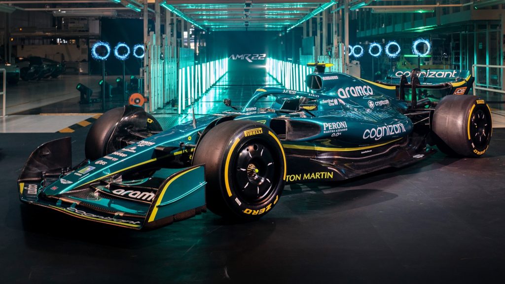 Aston Martin F1 2022 - Launching the new car livery to a global audience of F1 media & fans